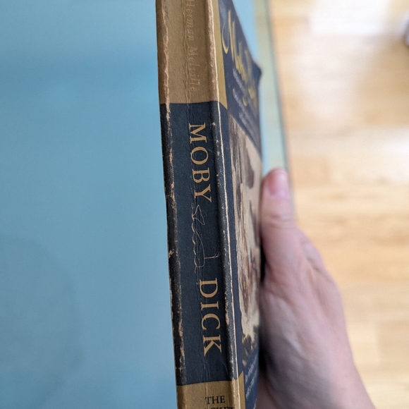 Vintage Moby Dick Book, Classic Fiction Paperback Book 1959, Gift For Book Lover - Picture 7 of 11